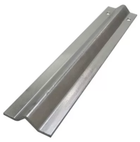 Tek Rulmanlı Tekerlek İçin Galvanizli Ray -V Form  ( 1 Boy 3 Metre)